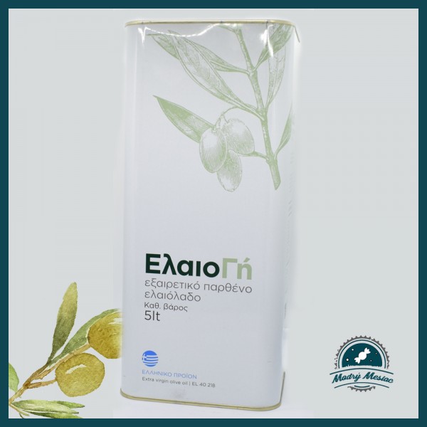 Extra panenský olivový olej Elaiogi | 5L - plech.