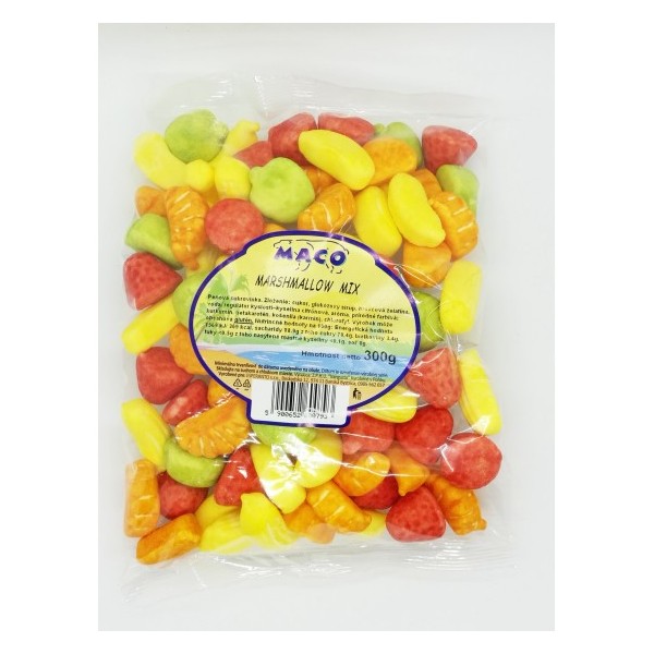 Marshmallow ovocný mix | 200g