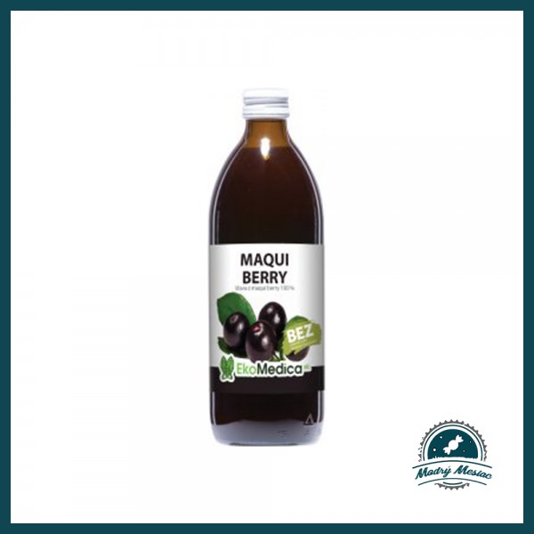Ekomedica 100% Šťava Maqui Berry | 500ml